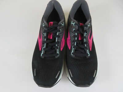 Brooks Ghost 14 Womens 8.5 Shoes Running Walking Sneaker Black