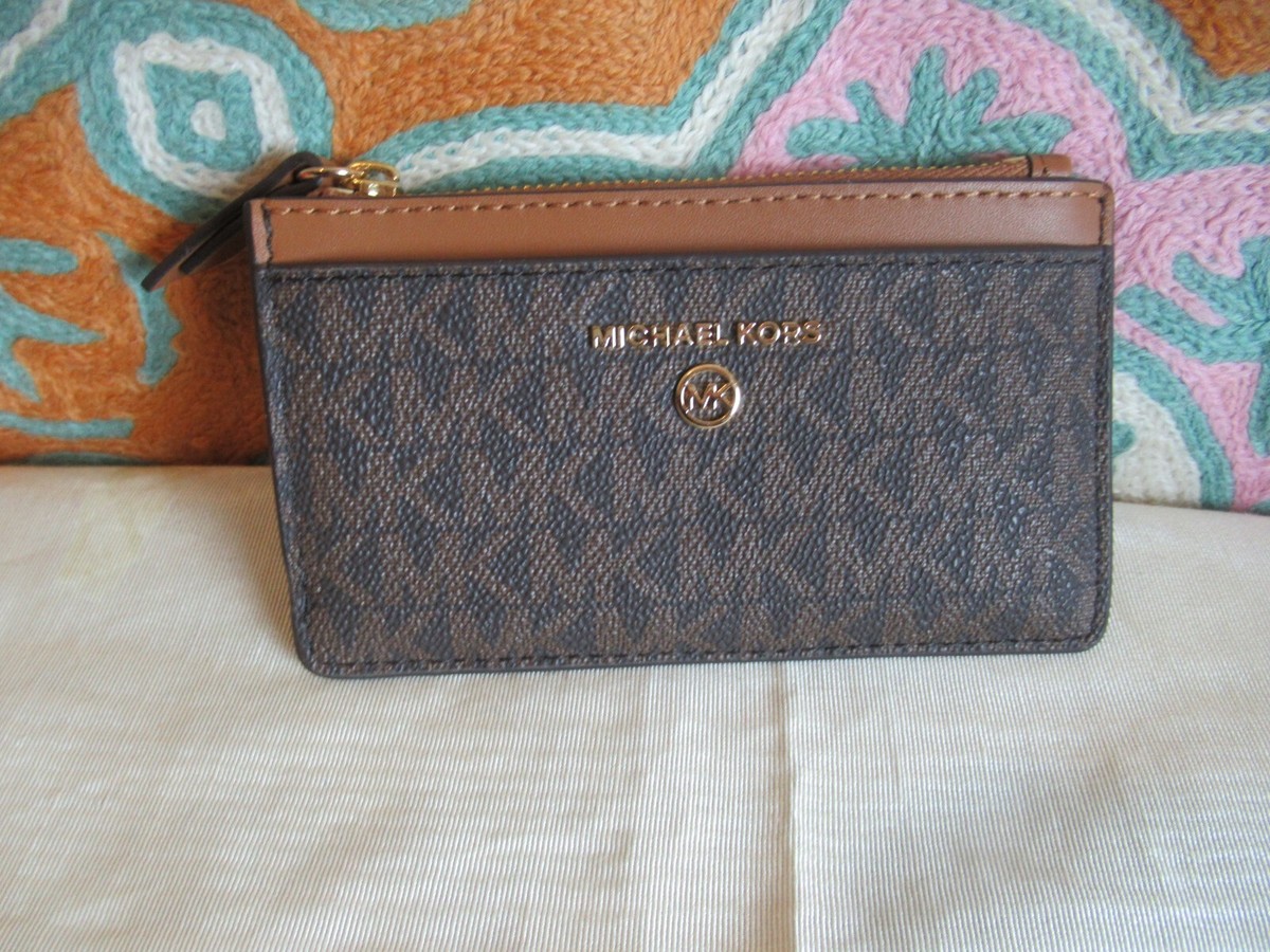 【猫猫♡】MichaelKors CARD HOLDER Michael Kors Notched card case for Men - Black in UAE