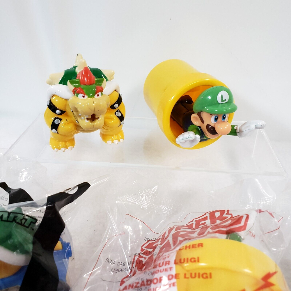 Vintage McDonalds Happy Meal Mario Kart Toys Sealed & Open Nintendo Set of 7