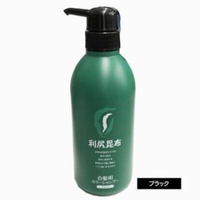 Rishiri Color Shampoo Black 500ml for gray hair New Japan