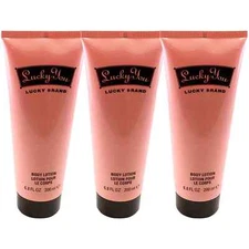 Pack of 3 - New Lucky Brand Lucky You Body Lotion for Women, 6.7 Ounce