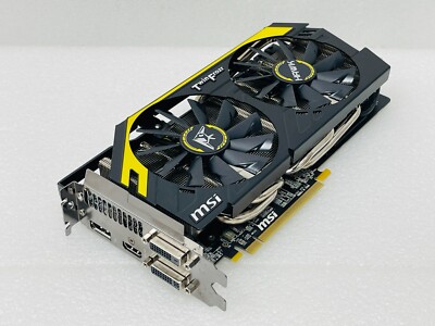 MSI Radeon R9 270X 2GB GDDR5 Graphics Card R9 270X HAWK / USED - HEALTHY