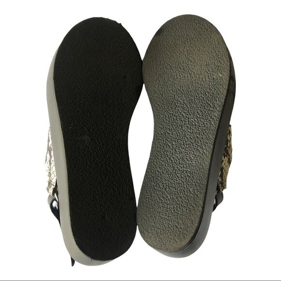 VINCE 'Marett' Python Snakeskin Black White LEATH… - image 7