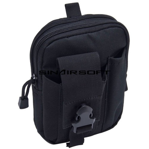 Tactical Molle Pouch Belt Waist Pack Bag Military Waist Fanny Pack Phone Pocket - Picture 6 of 16