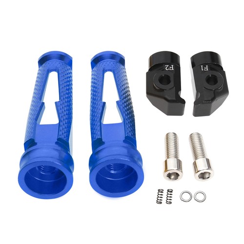 Passenger Footrests Rear Foot pegs - For HONDA CBR600RR F5/CBR929/CBR500R/VFR800 - Picture 9 of 70
