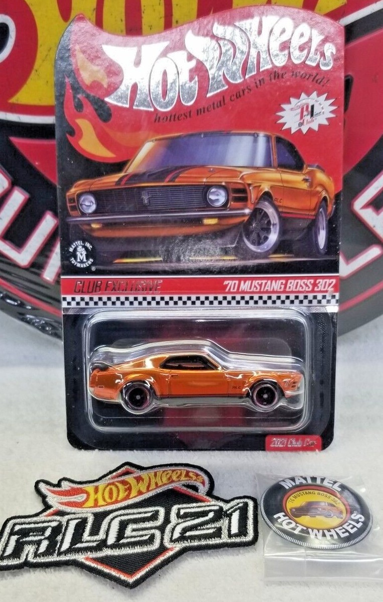 2021 RLC ホットウィール '70 Mustang Boss 302 Hot Wheels 2021 Red Line Club (RLC) '70 Mustang Boss 302