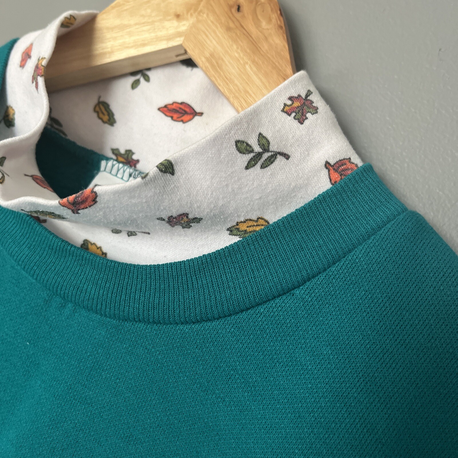 Vtg Basic Editions Turtleneck Sweatshirt Women's … - image 4