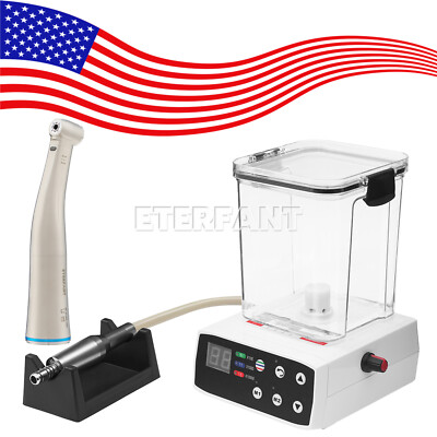 Dental LED Electric Motor System Micromotor & Water Tank/1:1 LED Handpiece US