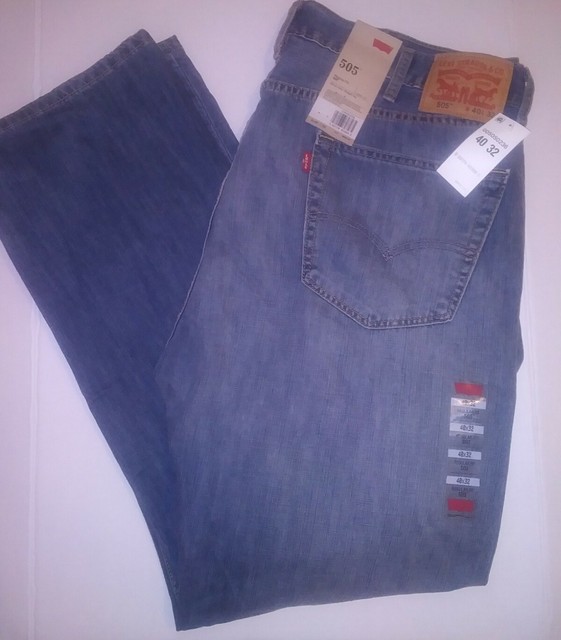 levis 505 medium chipped