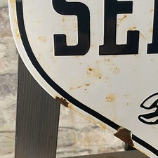 Insegna In Metallo Sinclair Opaline Motor Oil - Foto 8