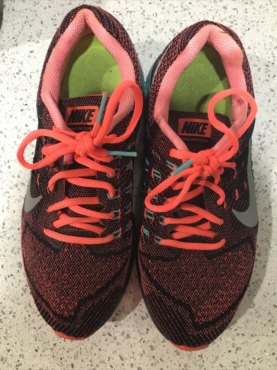 nike structure 18 pink