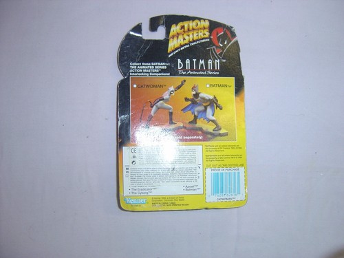 DC COMICS BATMAN CATWOMAN FIGURE SEALED DIE CAST MELAL - Picture 2 of 2