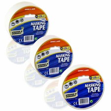 25 38 50 mm Metre Masking Tape Range Thickness High Adhesive Protection Tape 50m