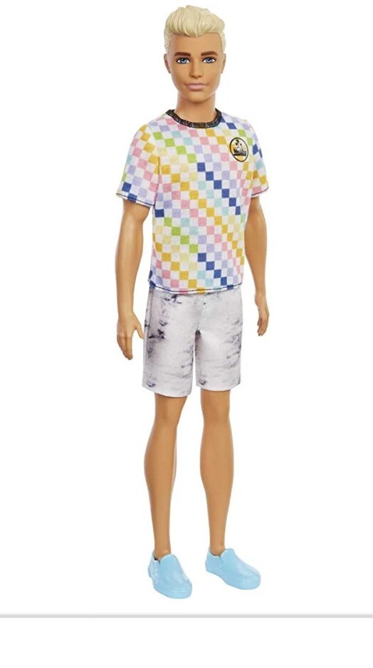 けん Barbie Ken Fashionistas Doll #174 With Sculpted Blonde Hair