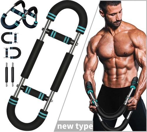 Twister Armtrainer, U-förmiger Twister-Armtrainer,60–100 Lb Verstellbares Brusttrainingsgerät