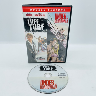 #ad Tuff Turf Under the Boardwalk DVD 2011 Double Feature VGC Disc Free Ship $21.99