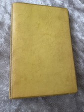 Leather Binder Notebook Brushed Camel/tan