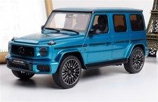 1:18 Mercedes-Benz G63 AMG 2024  Hyper Blue Magno GT SPIRIT  Resin Model