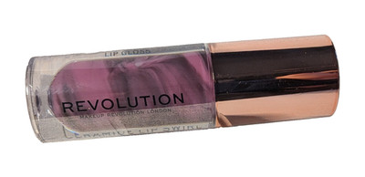 Revolution Makeup London - Lip Gloss Ceramide Lip Swirl Cherry Mauve  New Sealed