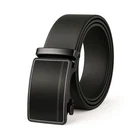Mens Ratchet Belt Leather 1 3/8" for Dress Pant - Micro Adjustable Belt Fit Ever
