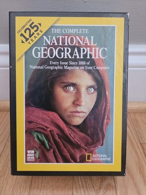 The Complete National Geographic Every Issue Since 1888 On DVD-ROM Windows Mac 