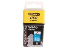 Stanley Tools Tra2 Light-Duty Staple 8Mm Tra205T Pack 1000 STA0TRA205T