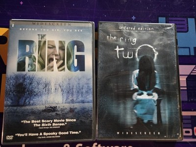 The Ring And The Ring 2  DVDs Horror 
