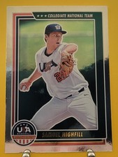 2022 Panini USA Baseball Stars & Stripes Retail Foil Samuel Highfill #43 (RC)