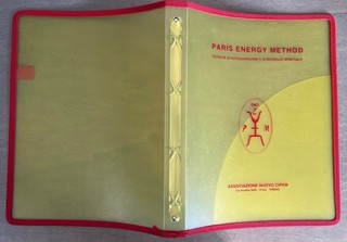 CARTELLINA AD ANELLI PARIS ENERGY METHOD ASS. NUOVO CIPEM VUOTO Usato