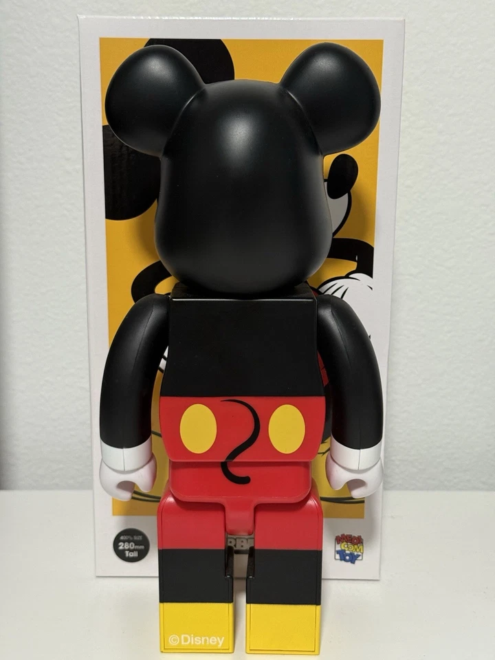 Juguete Bearbrick Be@rbrick Mickey Mouse 400 % Medicom 2018 Foto 2 de 4