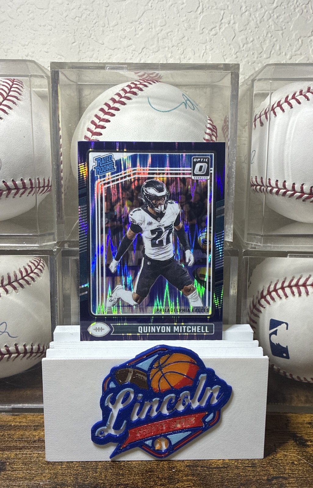 2024 Panini Donruss Optic - Rated Rookie Quinyon Mitchell #282 Purple Shock...