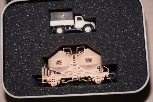 RF19] Märklin H0 48118 Museumswagen 2018 Bosch Vanille mit LKW in OVP | Zustand: Gebraucht