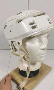 Casque De Hockey Vintage Cooper SK 300 Avec Cage HM50 - Taille Adulte S - Blanc