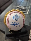 Roger Clemens Signed 1999 World Series Baseball With Beckett COA Yankees & Case