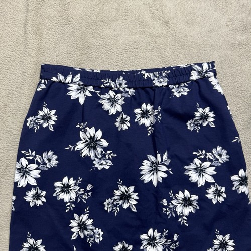 Skies Are Blue Rock Damen Medium Petite Blau Blumen Stitchfix überbacken NEU - Bild 11 von 14