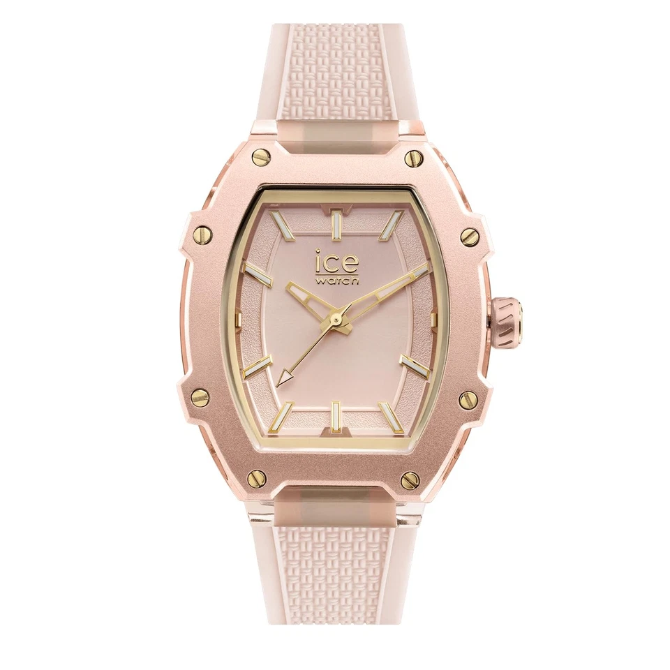 Ice boliday Light pink  Rosa Damenuhr mit Silikonarmband  023322 Medium - Bild 1 von 1