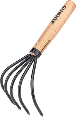 by Sun Joe NJP555 Kumade Gohondume 5 Tine Claw Rake and Cultivator 4.75-Inch Wid