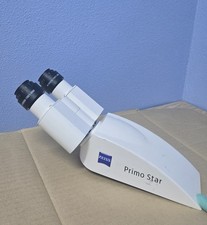 Zeiss Primo Star  Binocular Microscope Head w/2  eyepieces WF 10X/20 (IBINW001B)