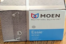 MOEN 82330 Chrome Essie Single-Handle 5-Spray Tub & Shower Trim & Valve.  $129