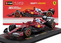 Burago 1/43 Ferrari F1 SF25 2025 Leclerc Vitrine Statisches Modell Diecast
