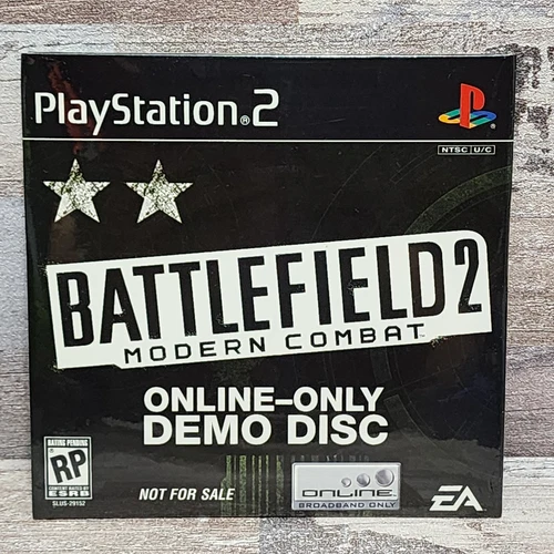 Battlefield 2: Modern Combat - Sony Playstation 2 PS2 - Demo Disc - New & Sealed