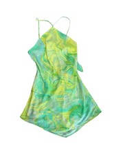 American Eagle Neon Watercolor Mini Dress
