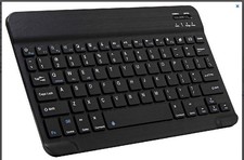 Wireless Bluetooth Keyboard Slim Rechargeable Portable for iPhone iPad Android