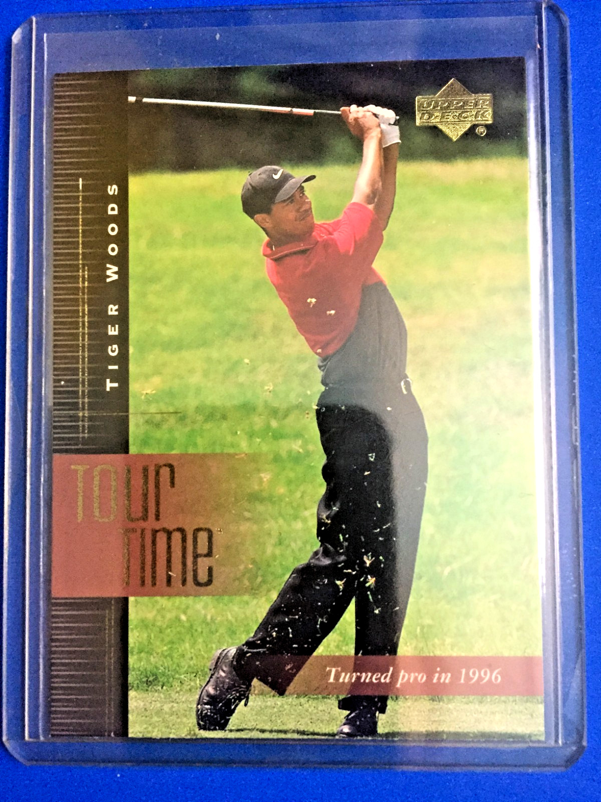 2001 Upper Deck - Tour Time Tiger Woods #176 (RC)