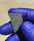 NWA 16481 Green Martian Meteorite 2.101g Shergottite Mars Slice Polished — photo 8