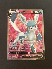 The Pokémon Company Glaceon V 175/203 Evolving Skies Alt Full Art Holo UR Eng on eBay