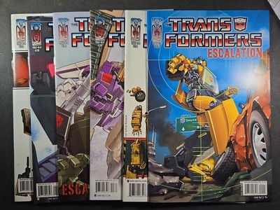 2006 TRANSFORMERS Escalation #1 to #6 complete run - IDW - VF/NM
