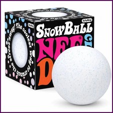 NeeDoh Snow Ball Crunch Squishy Stress Ball  ...