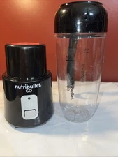NutriBullet GO Portable Cordless Blender with Cup, Cap & Lid 13 Oz 