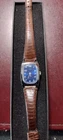 Vintage Women's Timex Mechanical Watch with Blue Face/Nice